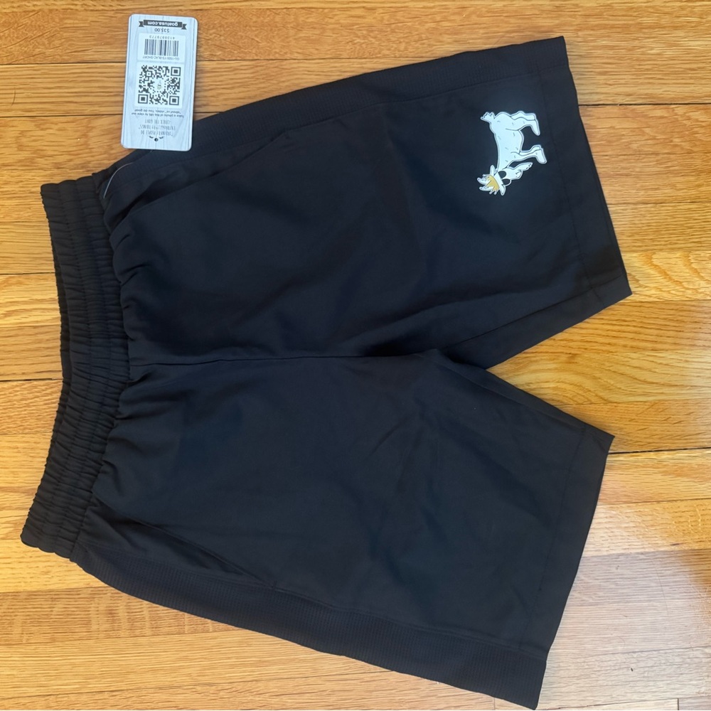 GOAT USA black youth small shorts